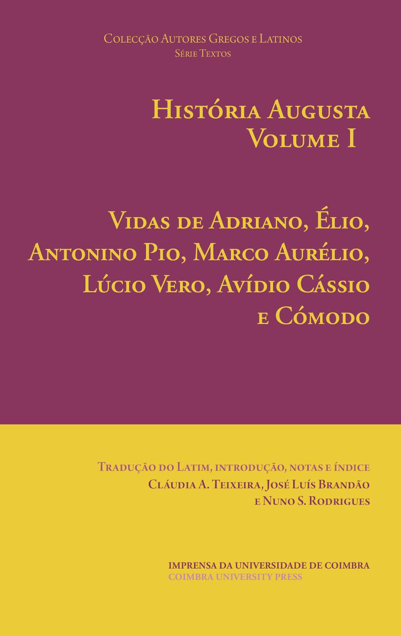 PDF) História Augusta. Vol. II - Tradução do latim, com introdução